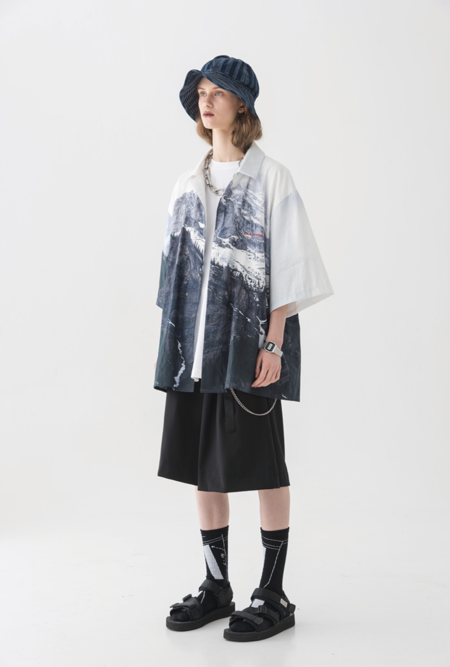 Harsh and Cruel Mountain Cuban Shirt