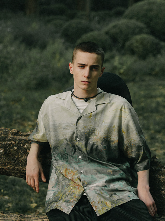 Harsh and Cruel Paris Old King's Palace Cuban Shirt