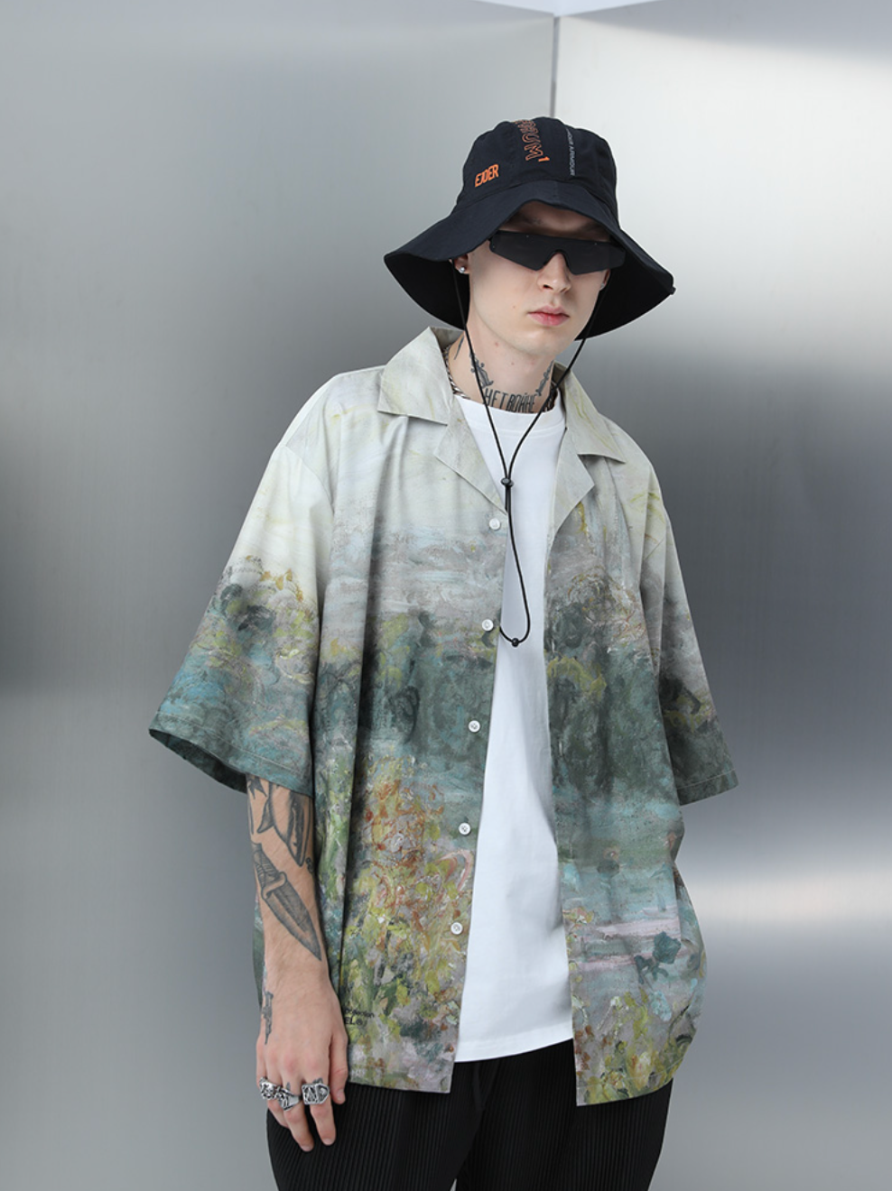 Harsh and Cruel Paris Old King's Palace Cuban Shirt