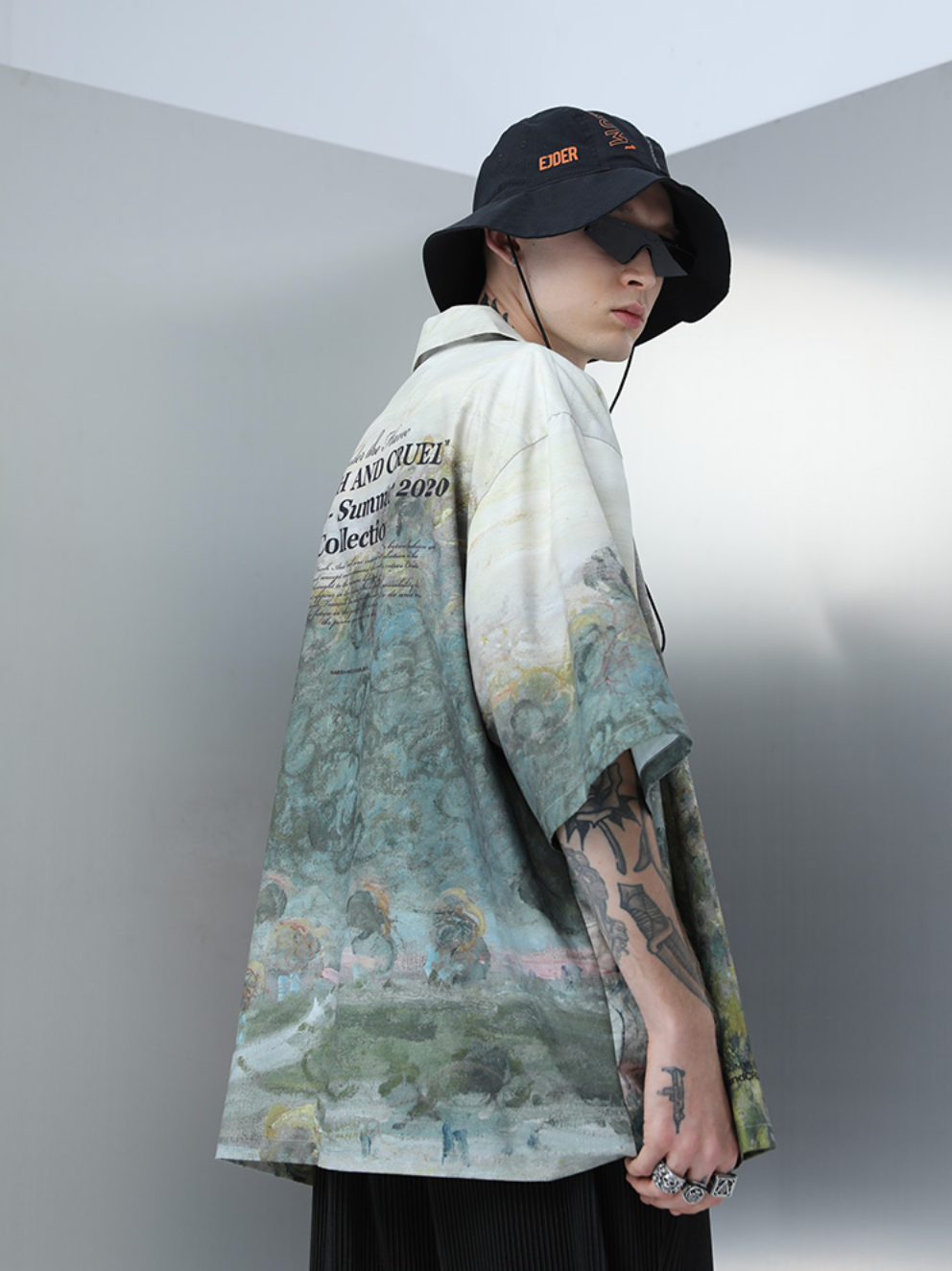 Harsh and Cruel Paris Old King's Palace Cuban Shirt