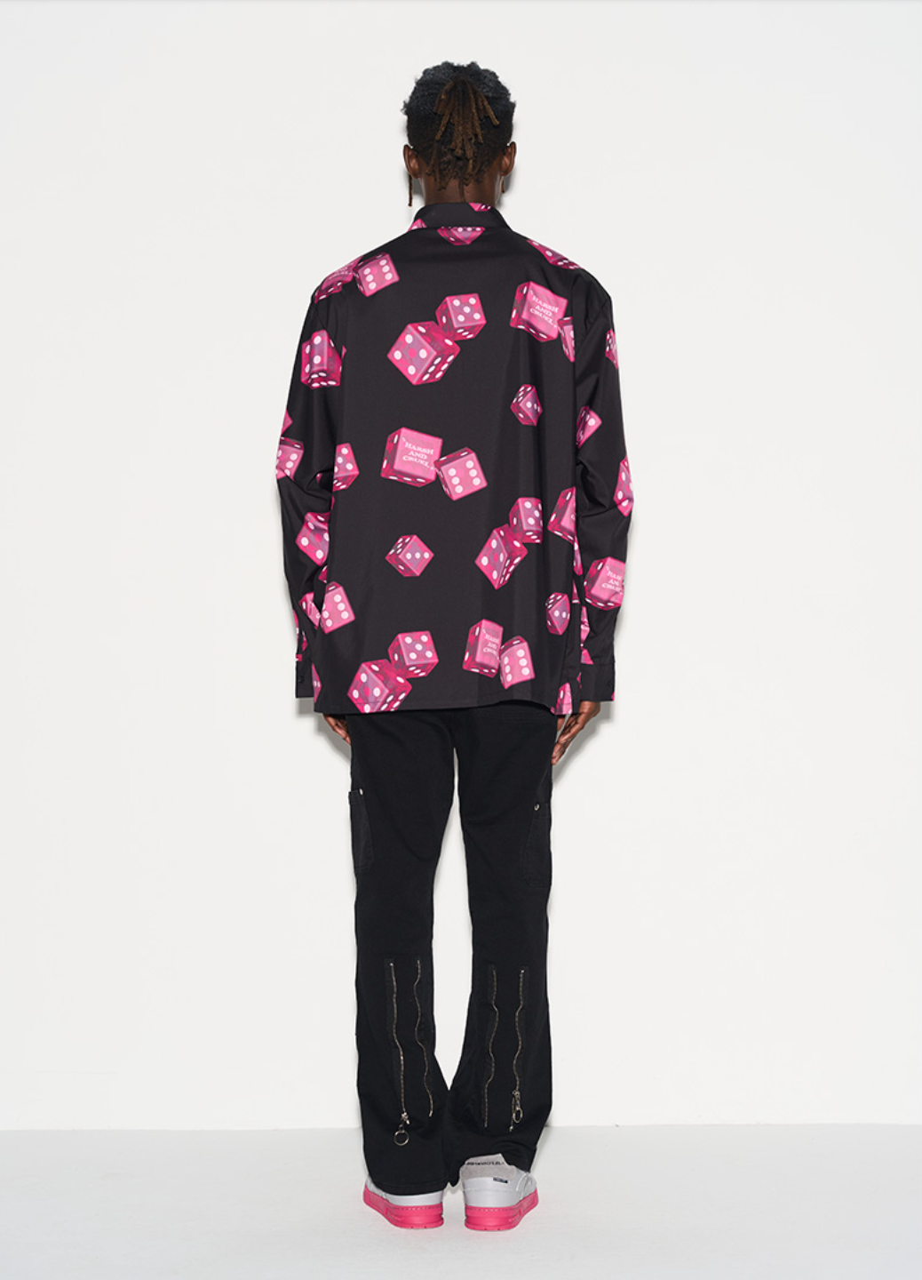 Harsh and Cruel 3D Dice Full Print L/S Shirt