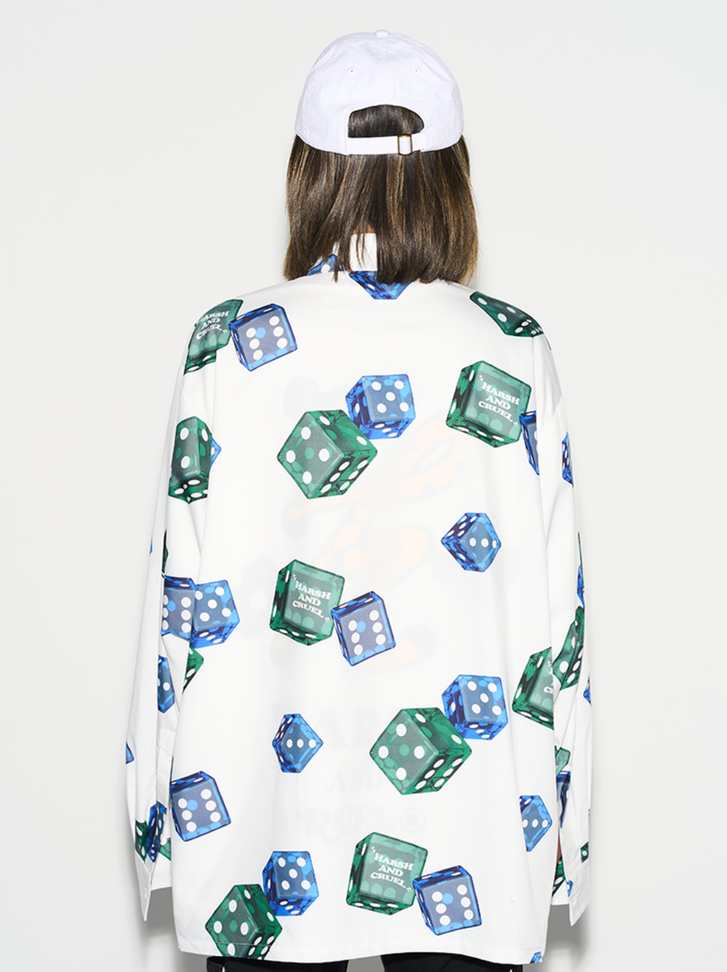 Harsh and Cruel 3D Dice Full Print L/S Shirt