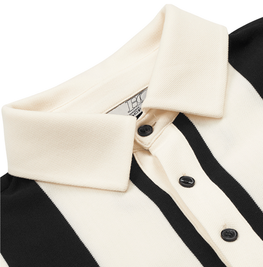 Harsh and Cruel Striped Logo L/S Jersey Shirt