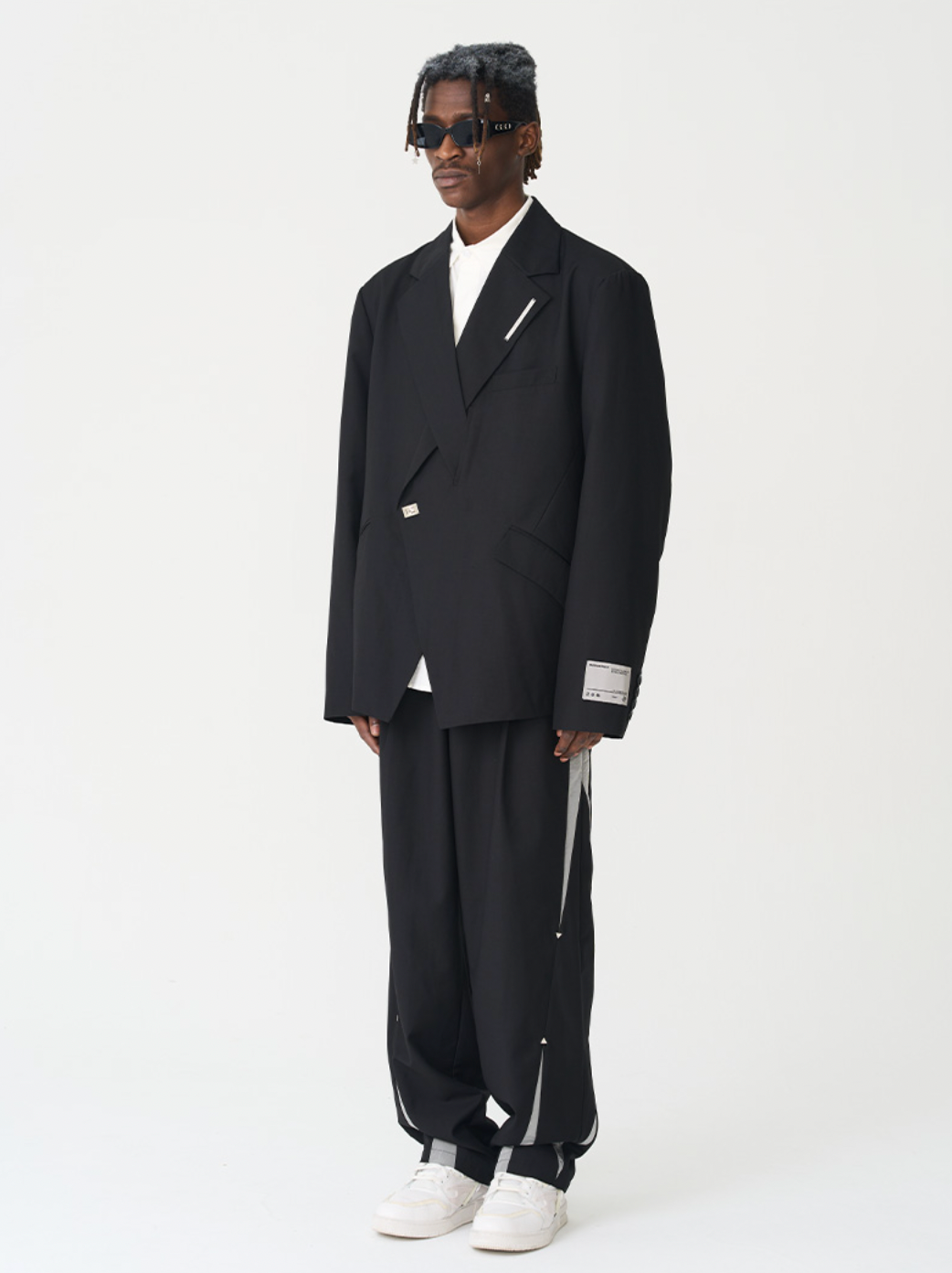 Harsh and Cruel Deconstructed Silhouette Suit Trousers