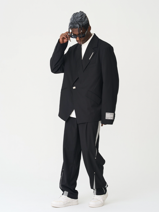 Harsh and Cruel Deconstructed Silhouette Suit Trousers