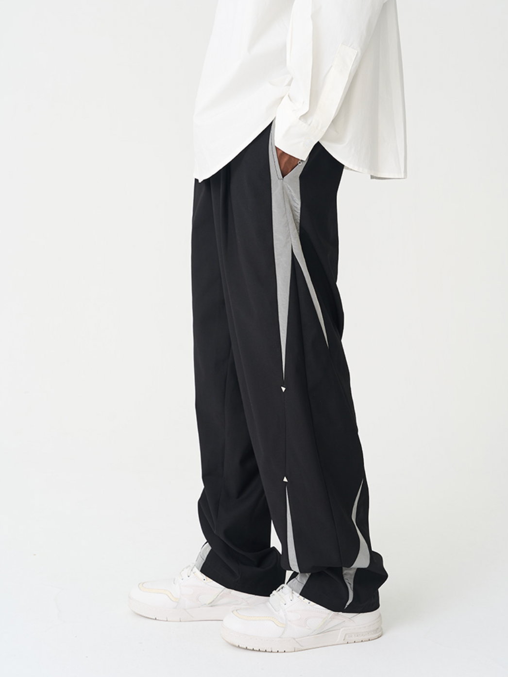 Harsh and Cruel Deconstructed Silhouette Suit Trousers
