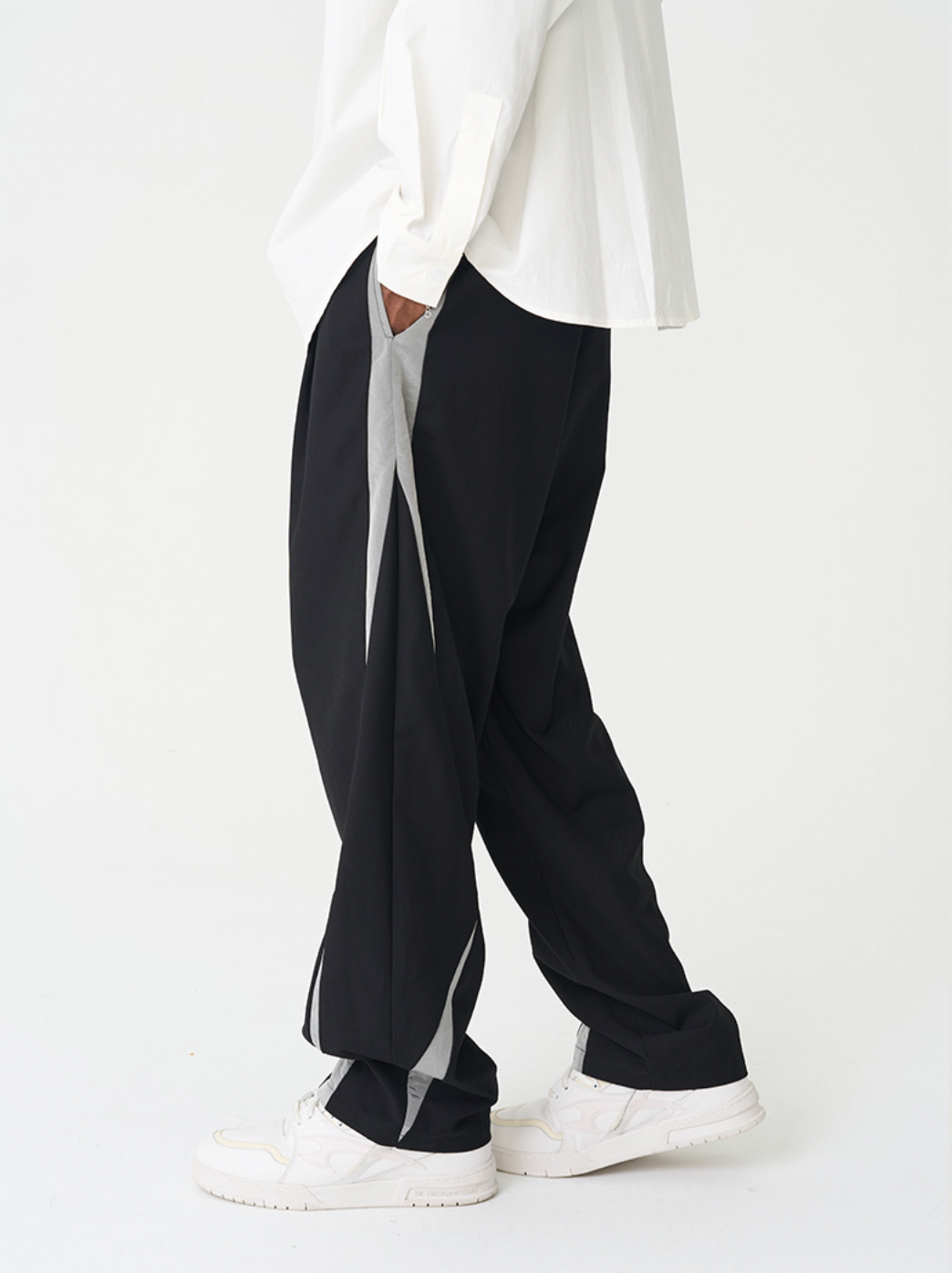 Harsh and Cruel Deconstructed Silhouette Suit Trousers