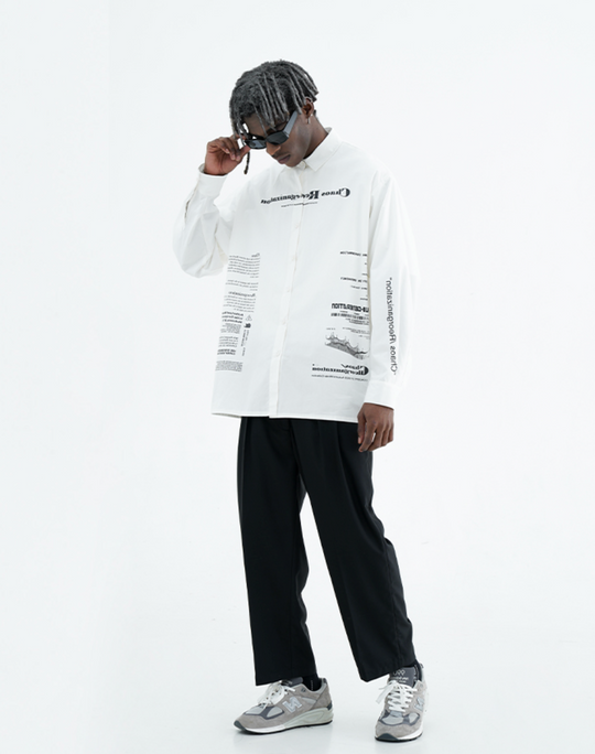 Harsh and Cruel Tapered Nine Hundred Loose Suit Pants