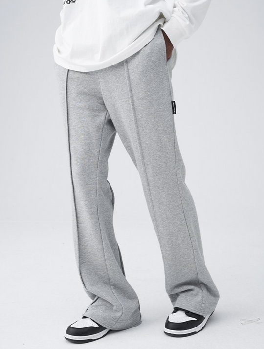 Harsh and Cruel Standing Cut Structured Line Sweatpants