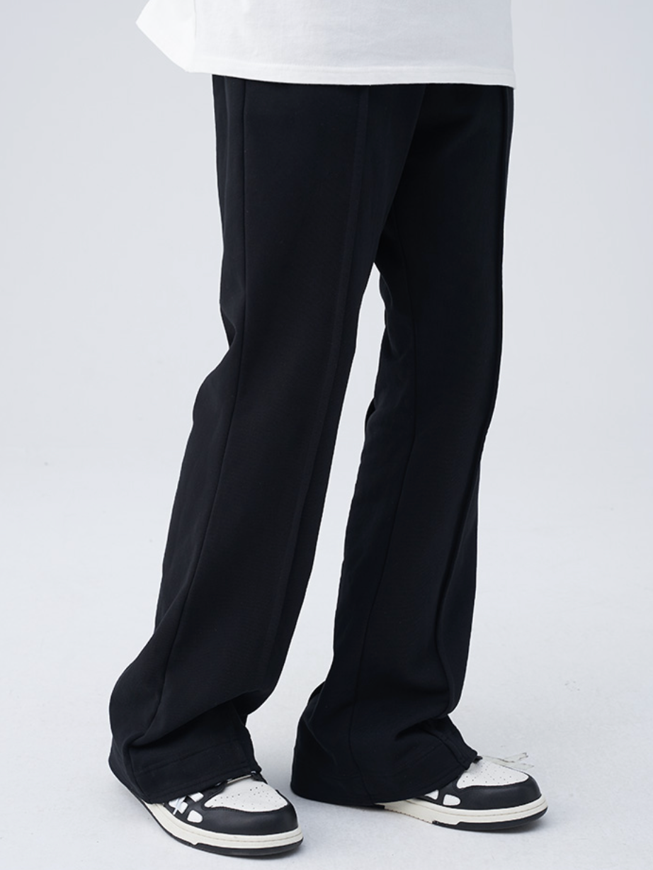 Harsh and Cruel Standing Cut Structured Line Sweatpants