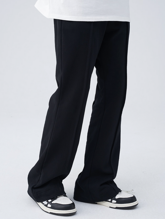 Harsh and Cruel Standing Cut Structured Line Sweatpants