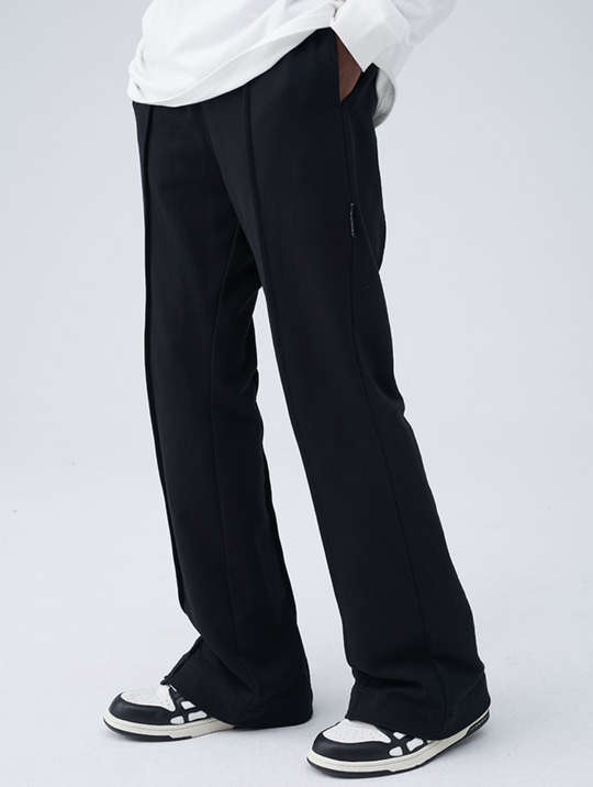 Harsh and Cruel Standing Cut Structured Line Sweatpants
