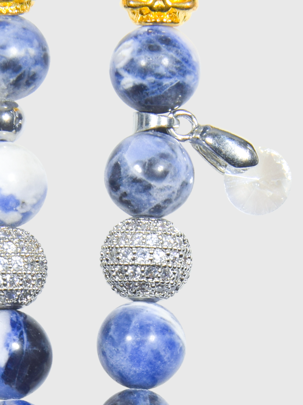 AWE Skull Smiley Daisy Necklace