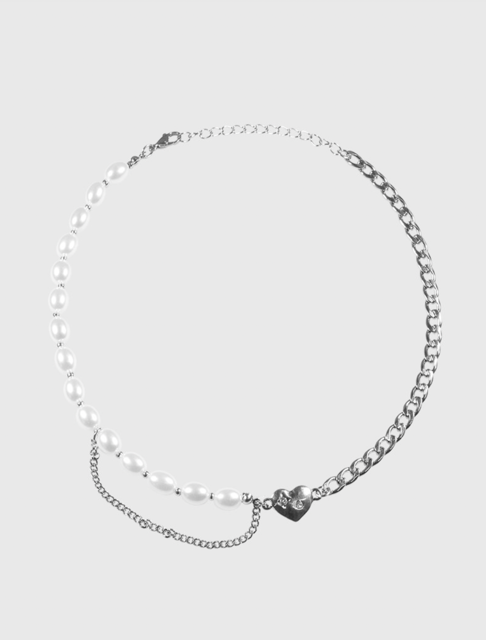 AWE Pearl Love Double Necklace