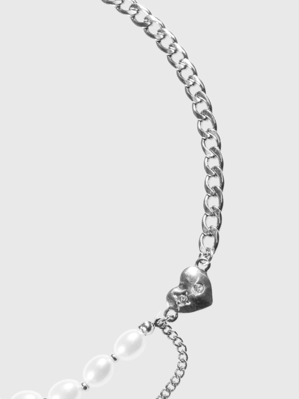 AWE Pearl Love Double Necklace