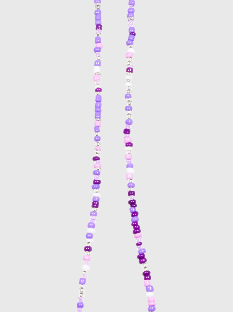 AWE Candy Color Beaded Flower Necklace