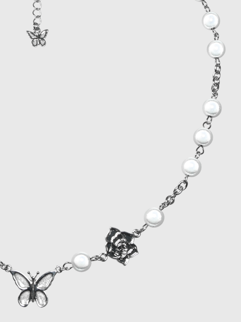 AWE Butterfly Daisy Necklace