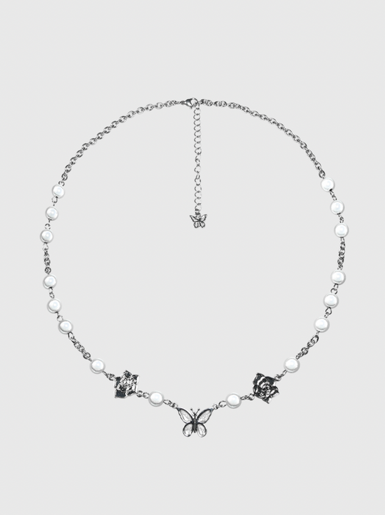 AWE Butterfly Daisy Necklace