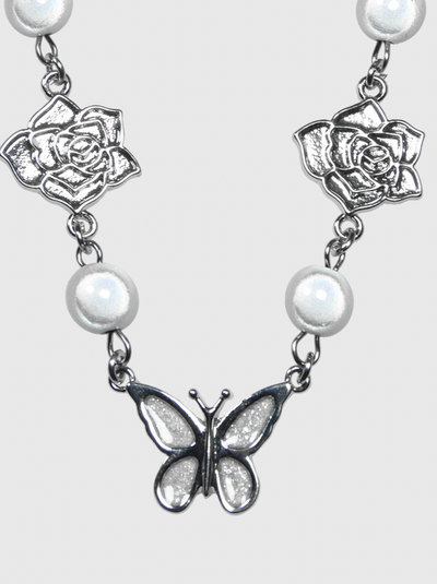 AWE Butterfly Daisy Necklace