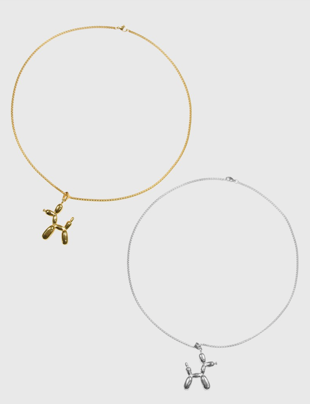 AWE Balloon Dog Necklace