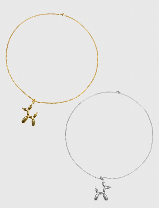 AWE Balloon Dog Necklace