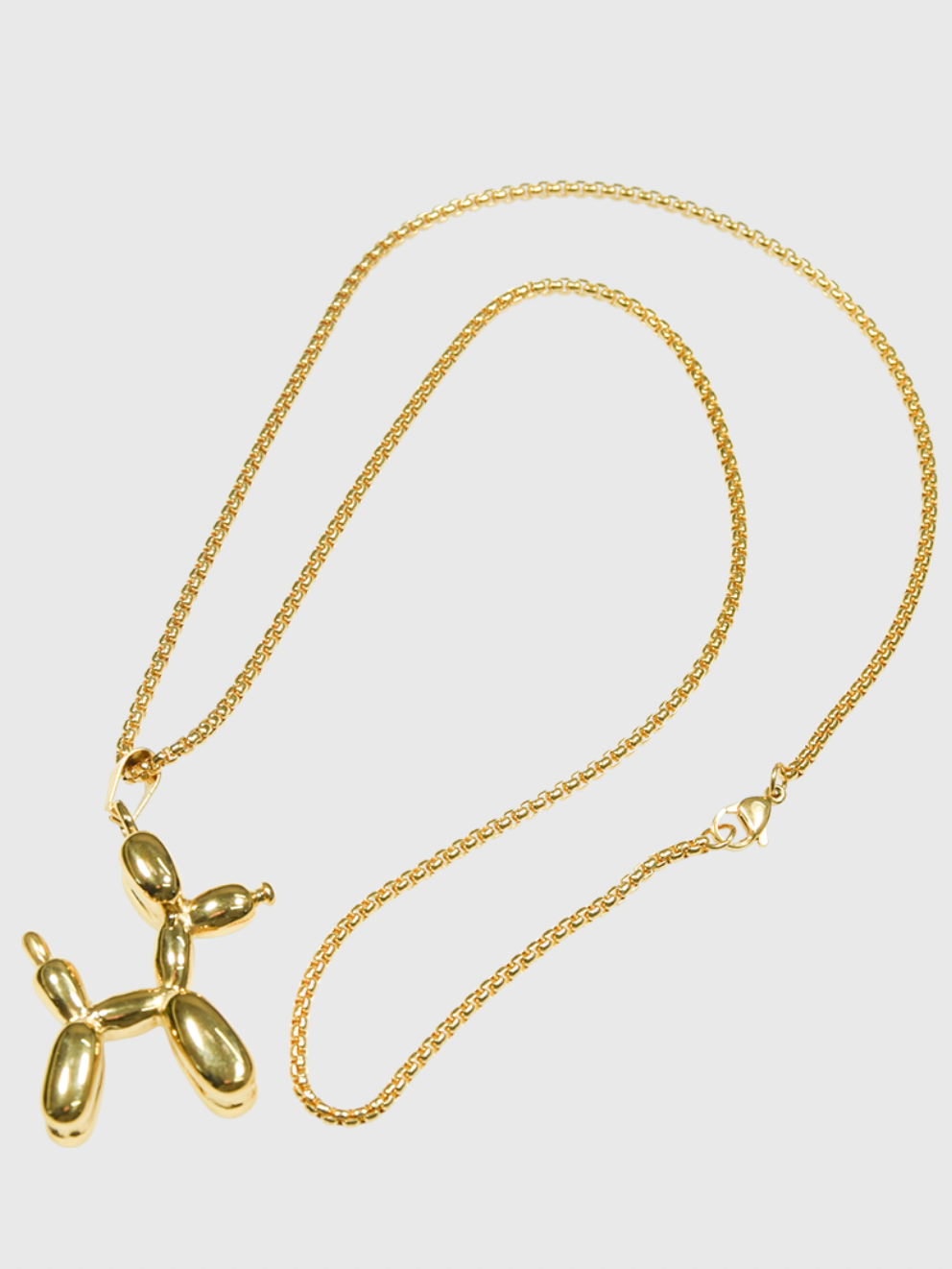 AWE Balloon Dog Necklace