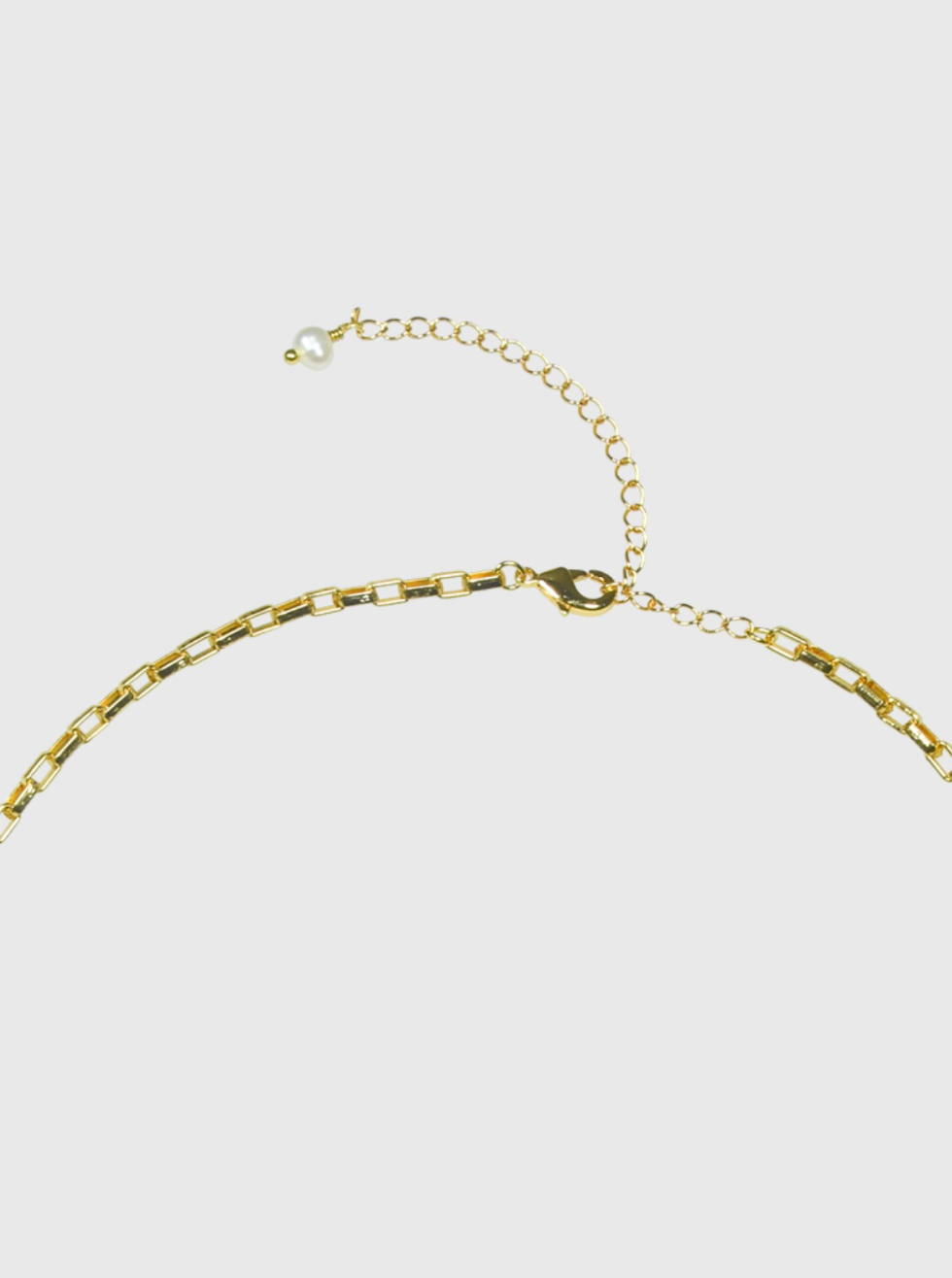 AWE Glass Flower Pearl Necklace