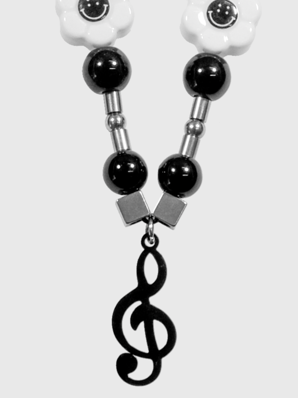 AWE Black Note Necklace