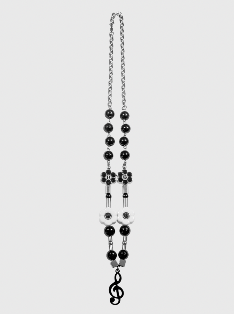AWE Black Note Necklace