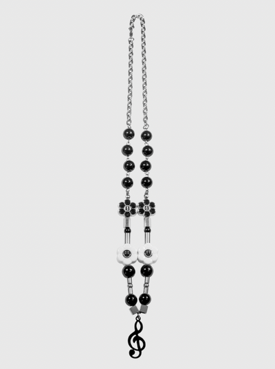 AWE Black Note Necklace