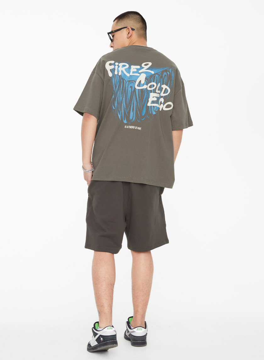 F2CE Vintage Print Youth Old Retro Tee