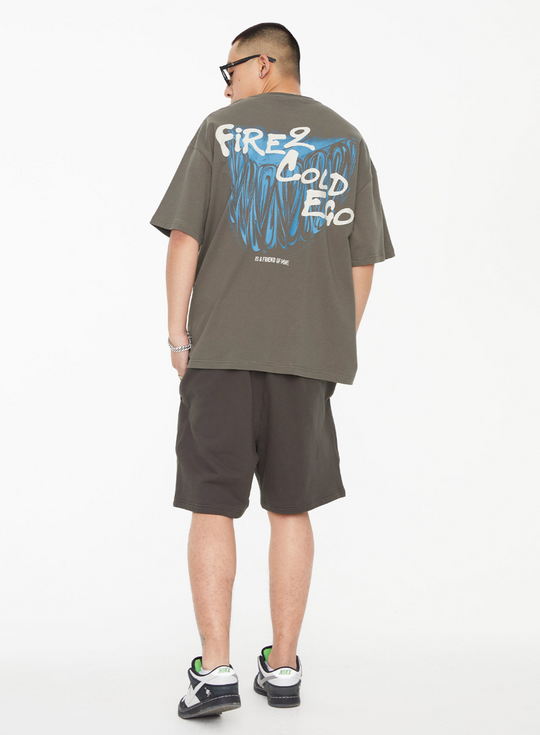 F2CE Vintage Print Youth Old Retro Tee