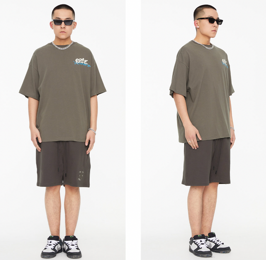 F2CE Vintage Print Youth Old Retro Tee