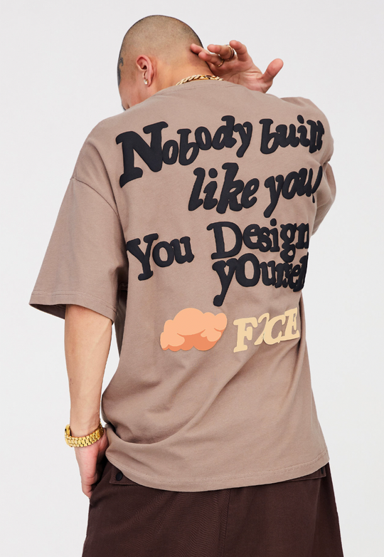F2CE Foam Full Letter Printing Tee