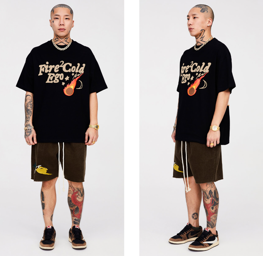 F2CE Foam Full Letter Printing Tee