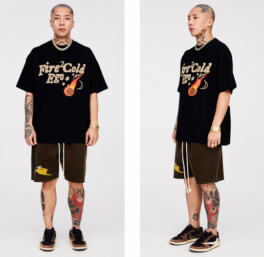 F2CE Foam Full Letter Printing Tee