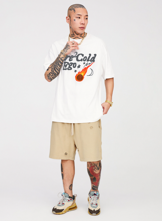 F2CE Foam Full Letter Printing Tee