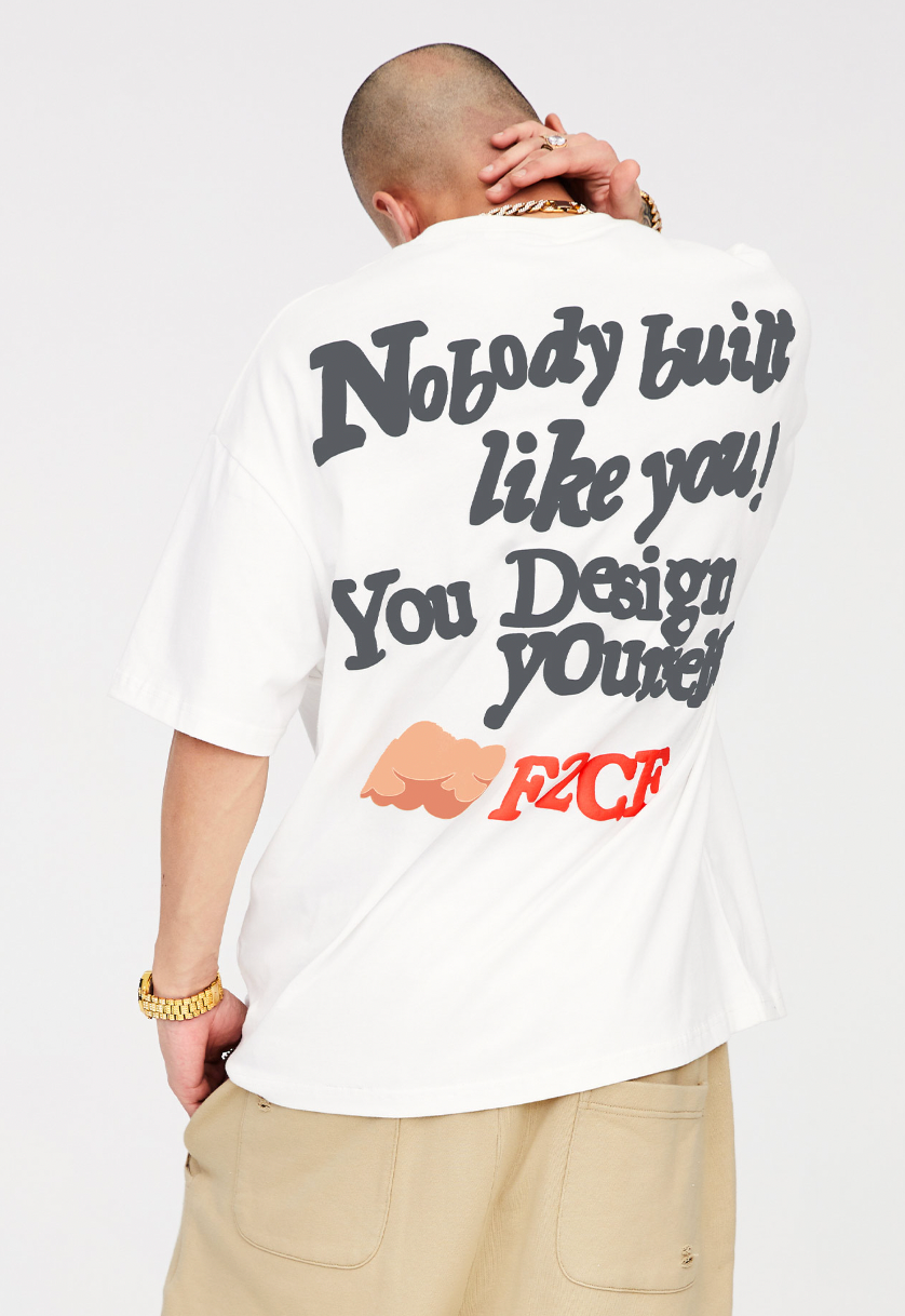 F2CE Foam Full Letter Printing Tee