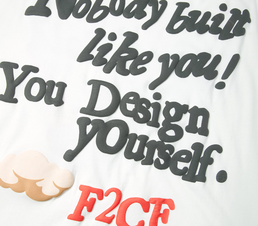 F2CE Foam Full Letter Printing Tee