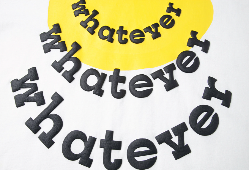 F2CE Foam Printed Smiley Face Tee