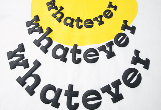 F2CE Foam Printed Smiley Face Tee