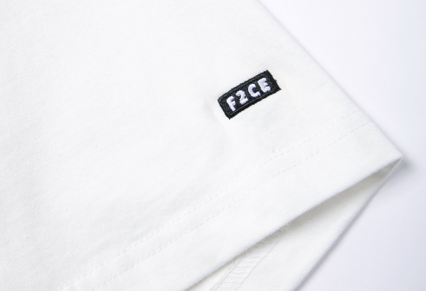 F2CE Foam Printed Smiley Face Tee