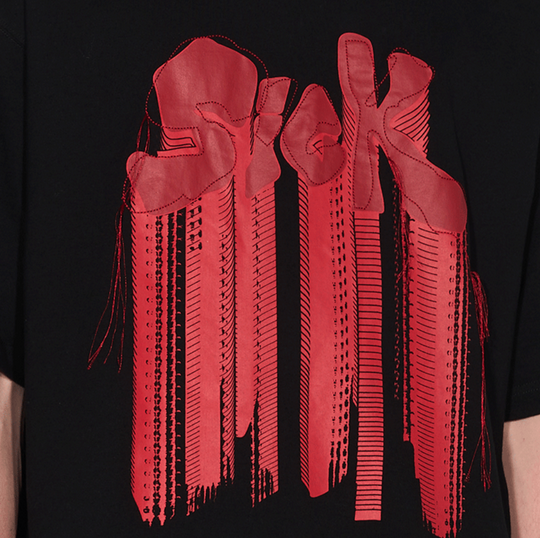 Harsh and Cruel BLIND x Harsh and Cruel Sick Embroidered Tee