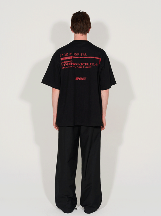 Harsh and Cruel BLIND x Harsh and Cruel Sick Embroidered Tee