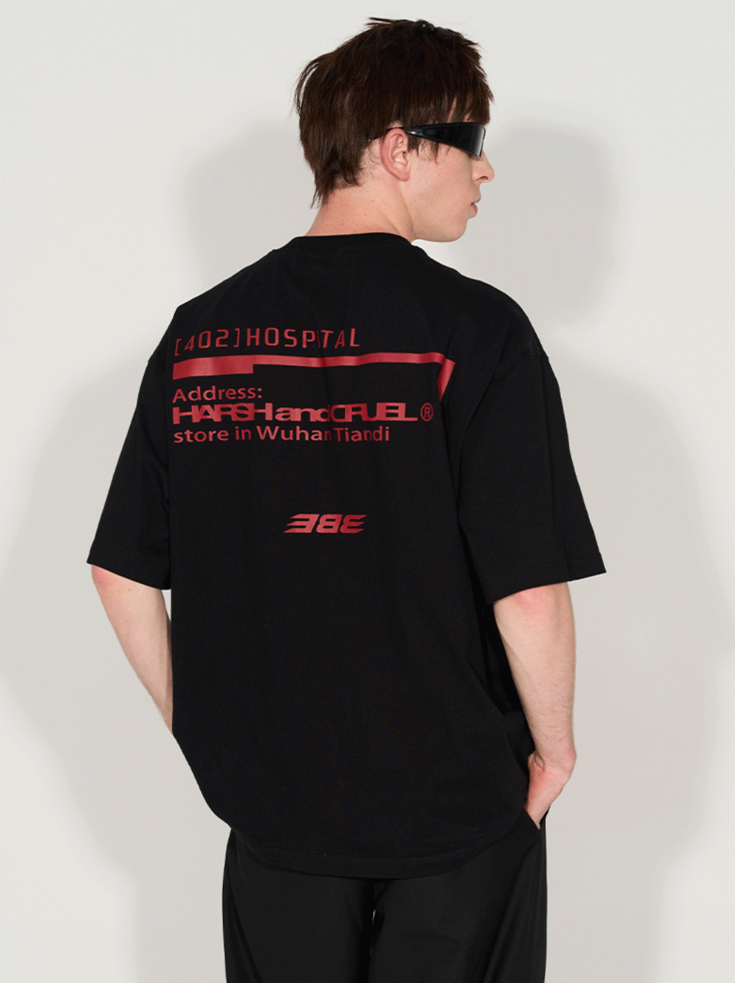 Harsh and Cruel BLIND x Harsh and Cruel Sick Embroidered Tee