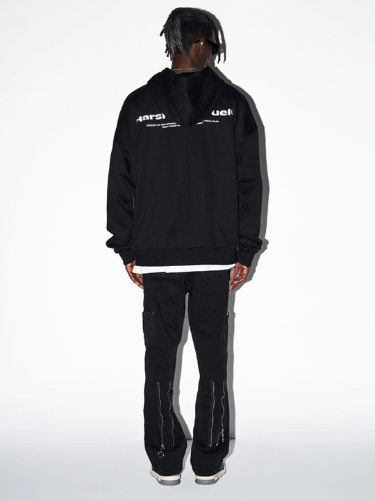 Harsh and Cruel Rottwieiler Printed Hoodie