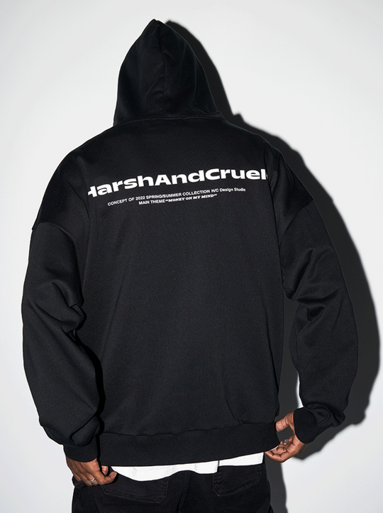 Harsh and Cruel Rottwieiler Printed Hoodie