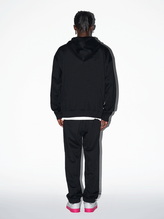 Harsh and Cruel Cartoon Face Zipper Hoodie