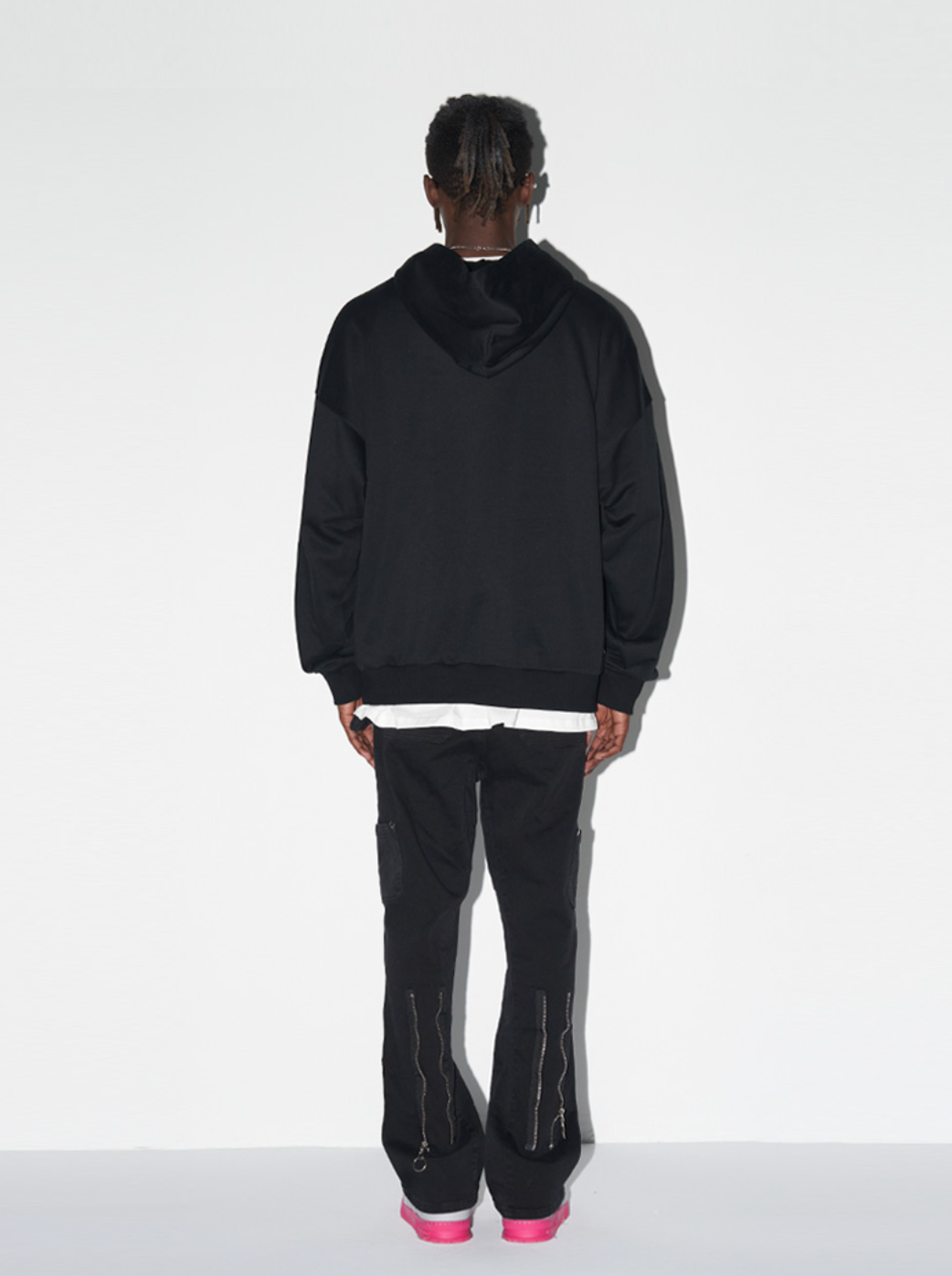 Harsh and Cruel Vitruvian Man Printed Hoodie