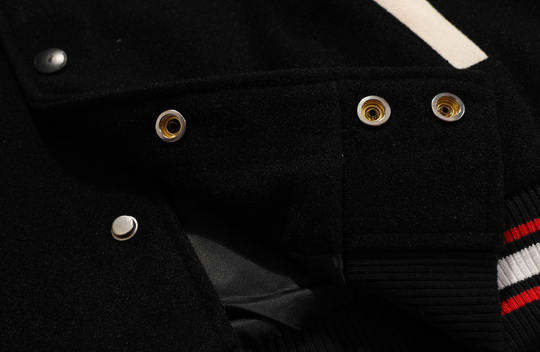 F3F Select Retro Flocking Embroidered Baseball Jacket